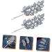 FRCOLOR 5 Pairs Rhinestone Hair Clip Girl Hair Accessories Hair Decorations for Women Rhinestone Bridal Hair Clip Girl Hair Clips Hair Clips for Hair Jewelry Leaf Bride Zinc Alloy - Buy Online on GoSupps.com