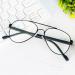 Kokobin Vintage Metal Frame Reading Glasses - Aviator Toad Style Anti Blue Light Unisex Computer Glasses (Black 2.0) - Buy Online on GoSupps.com