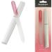 Manicare Glass Nail File For Shaping And Styling Nails Strong Glass File For Natural And Artificial Nails Double Sided Includes Protective Case Perfect For At Home Or On The Go Manicures 1 Glass File - Buy Online on GoSupps.com