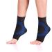 Wanderlust Plantar Fasciitis Sleeves - Open Toe Compression Socks With KT Tape