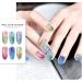 10 Roll Starry Sky Nail Art Foil Stickers - Colorful Holographic Transfer Decals for Women's DIY Nail Designs - Buy Online on GoSupps.com