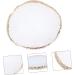 VICASKY Planche De M lange Pour Nail Art Palette Manucure Blanche Ronde Bord Dor En Agate Cristal Pour Salon De Beaut Usage Professionnel Et Amateur - Buy Online on GoSupps.com