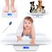 Raincol Baby Scale, Pet Scale, Multi-Function Toddler Scale, Digital Baby Scale, Blue Backlight, Weight and Height Track.