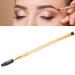 Double Ended Eyebrow Eyelash Brush - Angled Brow Makeup Tool | Wooden Cosmetic Brush for Perfect Eyebrows - Buy Online on GoSupps.com