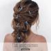 Bartosi Blue Fabric Butterfly Hair Clips - Pack of 6 | Wedding Hair Accessories for Women and Girls - Buy Online on GoSupps.com