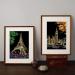 Rainbow Scratch Painting Kit for Adults & Teens - Eiffel Tower/Big Ben Theme - DIY Craft Art Set - Creative Gift - 16'' x 11.2'' - Includes 3 Tools - Buy Online on GoSupps.com