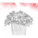 Angoily Hair Comb for Bride Pearl Veil Green Faux Fur Scrunchies Bride Hair Clip Pearl Hair Pin Pearl Hair Barrettes Bridal Veil Pearl Hair Clip Bride Comb Wedding Rhinestone - Buy Online on GoSupps.com