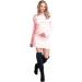 Happy Mama Maternity Bardot Knitted Jumper Dress 12-14 Powder Pink - Women's Pullover Sweater - Buy Online on GoSupps.com