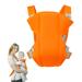Baby Sling Carrier Xiuyer Ergonomic Breathable Infant Carrier Baby Carriers from Newborn 3-in-1 Front and Back Adjustable Baby Sling Carrier for Newborns Infants & Toddlers Orange Baby Carrier