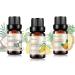 CoconutVanilla Mango Pineapple Essential Oil Set 3x10ML Organic 100% Pure Plant Oil for Diffuser Aroma Spa Massage Yoga Perfume