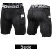 YUSHOW Men's Compression Shorts with Pocket - Quick Dry Spandex Sports Running Underwear - Black, Medium - Buy Online on GoSupps.com