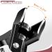 2024 Upgrade Nail Clippers for Men - Heavy Duty Thick Nail Cutters with Wide Jaw & Catcher | Mess-Free Ultra Sharp Fingernail Clippers for Seniors - Black - Buy Online on GoSupps.com