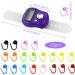 LAMXD Knit Counter with 20 Stitch Markers - Finger Digital Row Counter for Crocheting - Buy Online on GoSupps.com