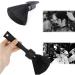 Barber Neck Duster Brush Soft Cleaning Hairbrush with Long Handle Salon Haircut Make Up Face Cleaning Tool right for Hairdressers and Barbers - Buy Online on GoSupps.com