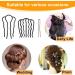 AEIOPRS 6 Pieces Hair Comb Metal Hair Combs in 3 Sizes Hair Accessories Comb for Women and Girls and 1 Hair Pulling Pin - Buy Online on GoSupps.com