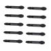 DOITOOL 10pcs Makeup Brush Eye Shadow Makeup Applicators Eyeshadow Brush Set Disposable Sponge