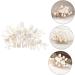 Mikinona Bridal Hair Comb Bridal Headpieces Bridal Hair Accessories Wedding Headpiece Hair Accessories for Women Wedding Hair Comb Flower Hair Accessories Headpiece for Women Comb Headpiece - Buy Online on GoSupps.com
