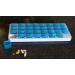 31 Day Monthly Pill Pod Organizer | Easy Medication Management & Travel Ready Med Boxes - Buy Online on GoSupps.com