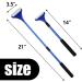 EASACE Mini Lotion Applicator Lotion Brush Cosmetics Applicator Body Care skin Care tool with 3 replacement heads Easy to Carry (blue) - Buy Online on GoSupps.com