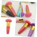 MAGICLULU Beauty Egg Brush Pen Foundation Sponges with Handle Makeup Sponges for Concealer Blending Sponges for Makeup Foundation Sponge Blender Sponges Makeup Blender Cosmetic Sponges - Buy Online on GoSupps.com