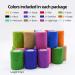 Self Adhesive Bandage Wraps 24 Pack Multicolor 3 Inch - Elastic Sports Bandage for Sprains, Swelling - Vet Wrap for Wrist, Ankle - 5 Yards - Buy Online on GoSupps.com