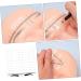 Outanaya 50pcs Eyebrow Positioning Ruler Eyebrow Ruler Sticker Brow Stencil Brow Template Tearable Pvc Suite 18.00X3.80X0.10CM Blue - Buy Online on GoSupps.com