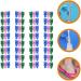 LALAFINA 48 Pairs Disposable Pedicure Slippers - Colorful Anti-Eva Foam Slippers for Women Salon Pedicure and Spa Guests - Buy Online on GoSupps.com