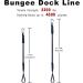 3FT Bungee Dock Line Boat Ropes with Stainless Steel Clip - 2pcs | Mooring Rope Accessories for Boats - Buy Online on GoSupps.com