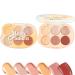 Highlighter Makeup Palette 6-Color Contour Palette | Blendable Texture Waterproof Long-Lasting Cosmetic Cream Kit for Artists Young Girls and More