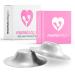 MamaBabyCo The Orijinal Silver Nursing Cups - Nipple Shields for Nursing Newborn 999 Pure Silver - Nipple Covers Breastfeeding - Nipple Protector for Breastfeeding Regular