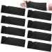 8 Pcs Arm Cast Cover Black Short Cast Covers Protector Arm Sling Sleeve Cast Decorations Removable and Washable Arm Wrist Elbow Protection Cover 11 Inch Length x 9-11 Inch Circumference
