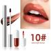 Lip Glaze Tinted Lipstick Long Lasting Smudge Resistant Lipstick Makeup for Women Girls Daily Use Travel Commute Dating Wedding - Buy Online on GoSupps.com