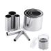 Fireboomoon 12 PCS Hole Hollow Punch Cutter Set with Storage Case Stainless Steel Round Circle Ring Clay Cutters Ceramics Dotting Baking Indentation Mold Tools for Polymer Clay Pottery Handmade Craft