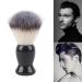 Men's Professional Shaving Brush & Hair Cleaning Brush - Wooden Handle Grooming Essential for Salon & Home Use - Buy Online on GoSupps.com
