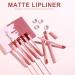 Dulele 12 Colors Matte Lip Liner Set - Professional Makeup Slim Lipstick Pen for Moisturized & Smooth Lips - High Pigmented Longwear Lip Pencils in Rich Creamy Shades - Buy Online on GoSupps.com