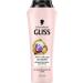 Gliss Miracle Anti-Split Ends Shampoo (250 ml) Shampoo with Ionic Complex and Grape Seed Oil Care Shampoo for Damaged Hair Seals Split Ends Long-Lasting