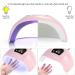 54W UV LED Nail Lamp with Automatic Sensor, 18 LEDs, 3 Timers - Nail Polish Dryer for Gel Polish Curing - Buy Online on GoSupps.com