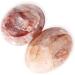 Orientrea Hematoid Quartz Palm Stone- 2 Pcs | Healing Crystal Worry Stone Set - Buy Online on GoSupps.com