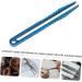 Housoutil Titanium Alloy Curved Tweezers - Precision Aquarium Tools Portable Mini Pliers for Hotfix & Travel 8x0.8x0.4cm (Blue) - Buy Online on GoSupps.com