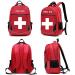 Camoredy Red First Aid Bag - Waterproof Medical Backpack for Travel, Camping, Hiking - Empty Trauma Kit for First Responders - Multi-Pocket Emergency Backpack - Buy Online on GoSupps.com