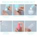 Etopgo Silicone Travel Bottles Set - 16 TSA Approved Multicolor Fillable Containers for Shampoo Lotion & More | Travel Size Essentials - Buy Online on GoSupps.com