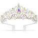 NODG Silver Crystal Rhinestones Tiaras and Crowns for Women Princess Tiaras for Women Crown for Girls Birthday Crowns for Women Birthday Tiara Princess Crowns and Tiaras for Girls