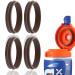 4 Pack Replacement Sealing Gasket for Gatorade Water Bottle, Premium Silicone Lid Seal Replacement Compatible with Gatorade Gx Hydration System Bottle, Replacement Part for 30oz Gatorade GX Pods