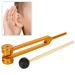 Ear Cleaner Set Ear Pick Ear Tool for Kids Use for Ear Wax Removal for Ear for 360 Degree(2-Piece Golden Tuning Fork Set Blue) Musicalinstruments
