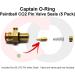 Captain O-Ring CO2 Internal Pin Valve Seals (5 Pack) for Paintball Tanks - Buy Online on GoSupps.com