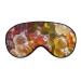 Bears Candies Funny Eye Mask Soft Blindfold Cover Night Eyeshade with Adjustable Strap for Sleeping Travel