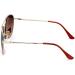 Metal Tear Drop Tri-Focal Reading Sunglasses Gold 2.75x - No Line Progressive Reader - Buy Online on GoSupps.com