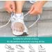 LANTRO JS Pinky Toe Sleeves Protectors - 2 Pair Silicone Toe Covers for Ingrown Toenails - Buy Online on GoSupps.com
