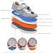 MisFun Diabetic Shoes for Women - Wide & Comfortable Medical Shoes for Swollen Feet - Ideal for Foot Fracture Recovery - Surgical Rehabilitation - Size 9, Light Grey - Buy Online on GoSupps.com