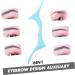 Mikinona Eyebrow Stencil Eyebrow Guide Template Eyebrow Shaper Beauty Tools Thermostat 17.3x5.9cm Blue - Buy Online on GoSupps.com